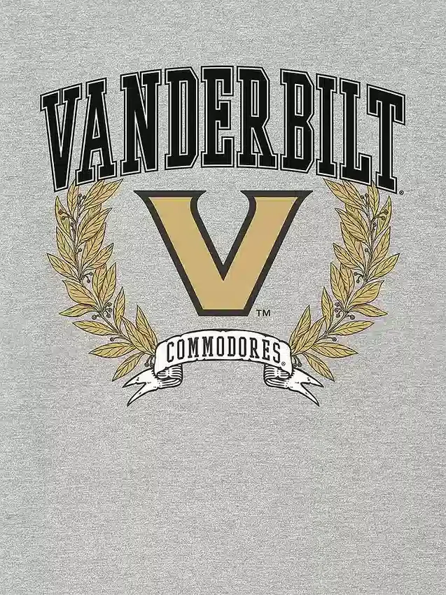 Vanderbilt University Laurels mørk grafisk T-skjorte