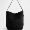 Vegansk skinnveske i suede