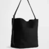 Vegansk skinnveske i suede