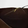 Vegansk skinnveske i suede
