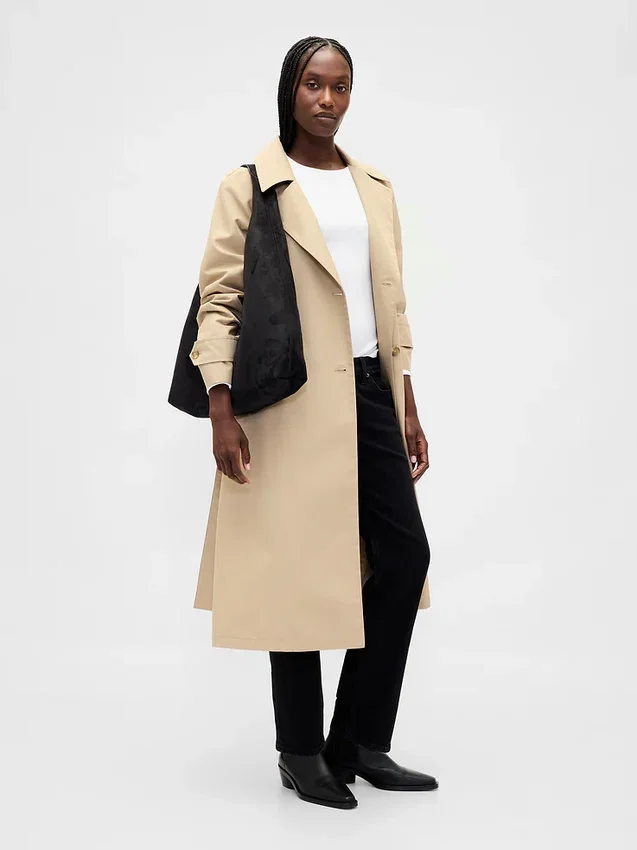 Vegansk slouchy tote-veske i semsket skinn