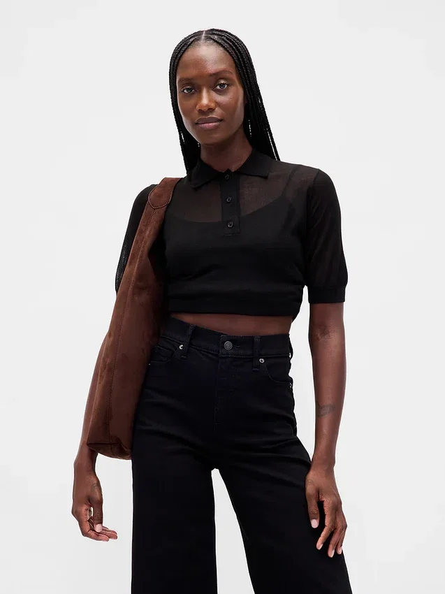 Vegansk slouchy tote-veske i semsket skinn