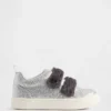 Veganske glitter-joggesko for småbarn