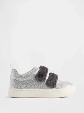Veganske glitter-joggesko for småbarn