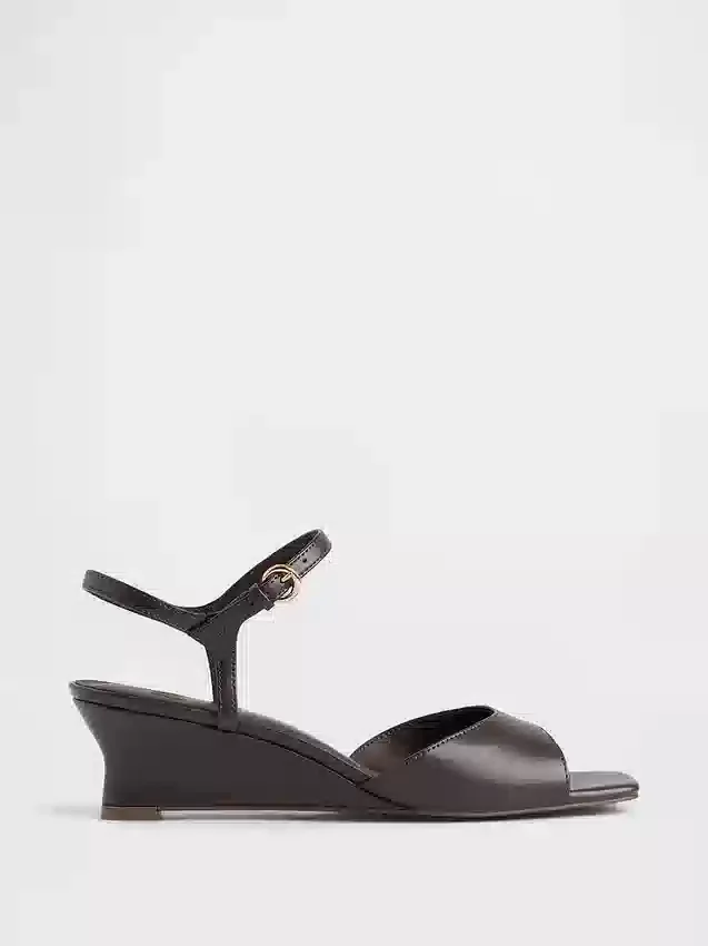 Veganske kilehæl-sandaler