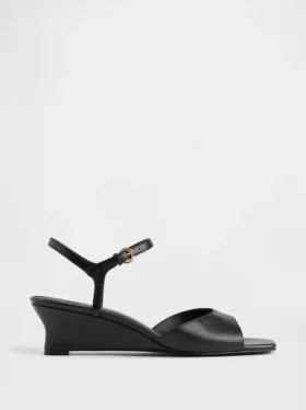Veganske kilehæl-sandaler