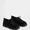 Veganske loafers i semsket skinn for barn