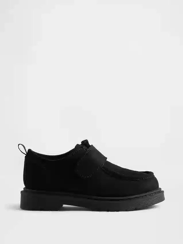 Veganske loafers i semsket skinn for småbarn