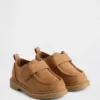 Veganske loafers i semsket skinn for småbarn