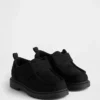 Veganske loafers i semsket skinn for småbarn