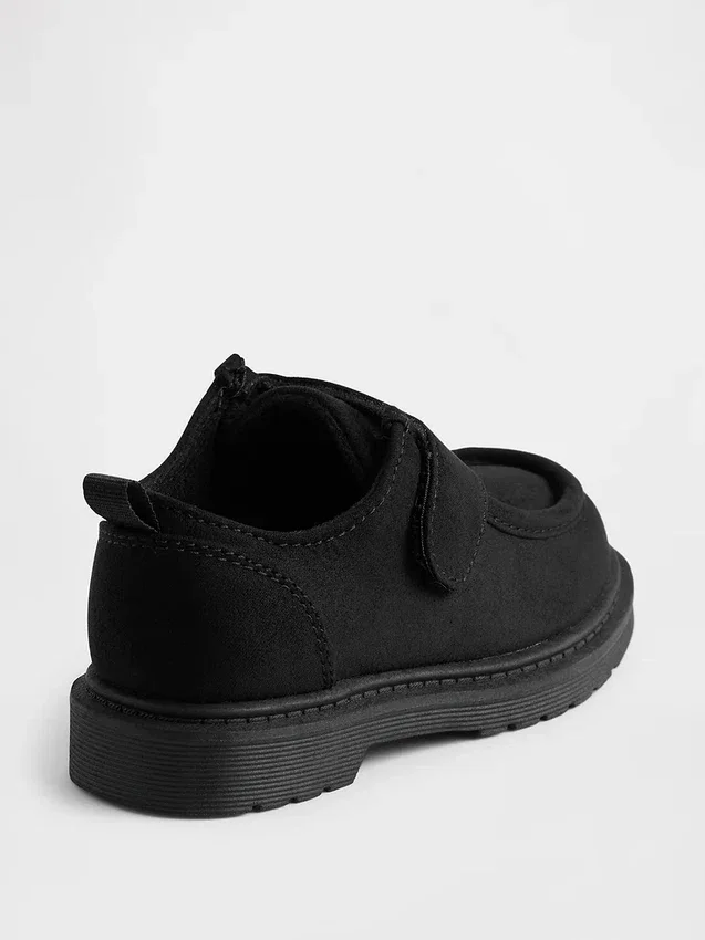 Veganske loafers i semsket skinn for småbarn