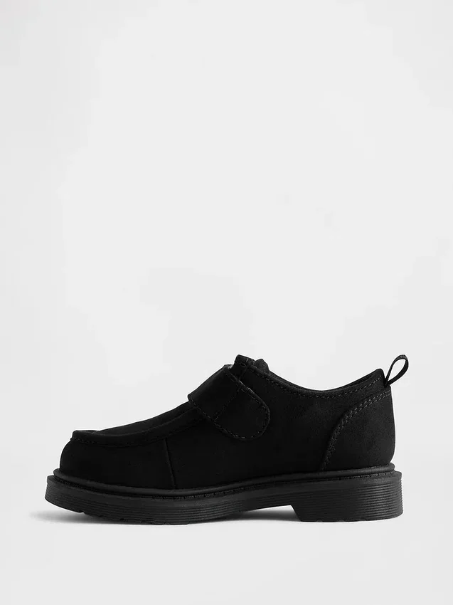 Veganske loafers i semsket skinn for småbarn