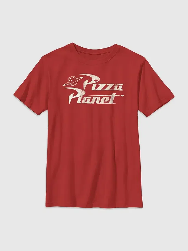 Vintage Pizza-T-skjorte for barn med Toy Story-motiv