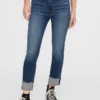 Vintage-slim-Jeans med høy midje