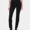 Vintage-slim-Jeans med høy midje