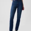 Vintage-slim-Jeans med høy midje