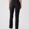 Vintage-slim-Jeans med høy midje