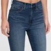 Vintage-slim-Jeans med høy midje