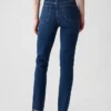 Vintage-slim-Jeans med høy midje