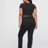 Vintage-slim-Jeans med høy midje