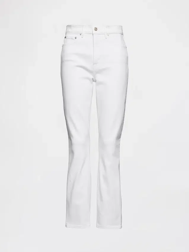 Vintage-slim-Jeans med høy midje