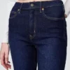 Vintage-slim-Jeans med høy midje