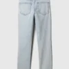 Vintage-slim-Jeans med høy midje