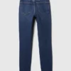 Vintage-slim-Jeans med høy midje