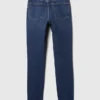 Vintage-slim-Jeans med høy midje