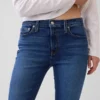 Vintage-slimjeans med middels høy midje