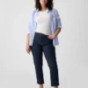 Vintage-slimjeans med middels høy midje