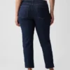 Vintage-slimjeans med middels høy midje