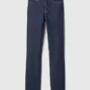 Vintage-slimjeans med middels høy midje