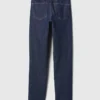 Vintage-slimjeans med middels høy midje