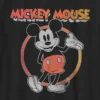 Vintage-T-skjorte med Mickey og vennene hans for barn