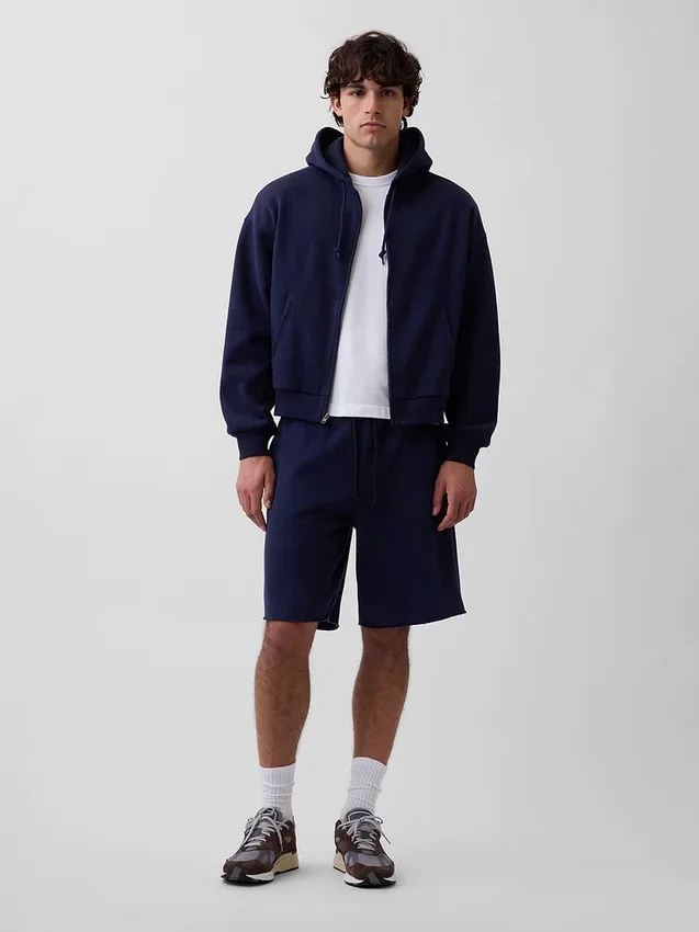 Vintagesoft avslappede joggeshorts