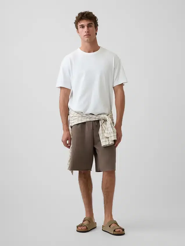 Vintagesoft avslappede joggeshorts