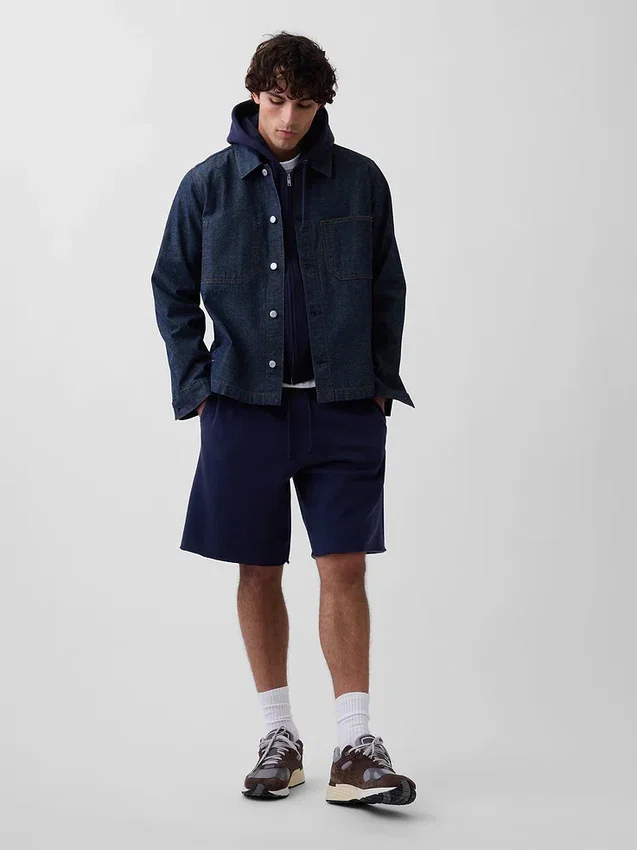 Vintagesoft avslappede joggeshorts