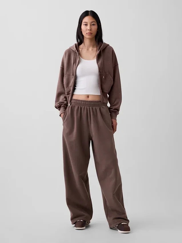 Vintagesoft baggy joggebukse for voksne