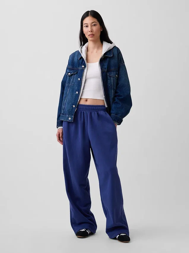 Vintagesoft baggy joggebukse for voksne
