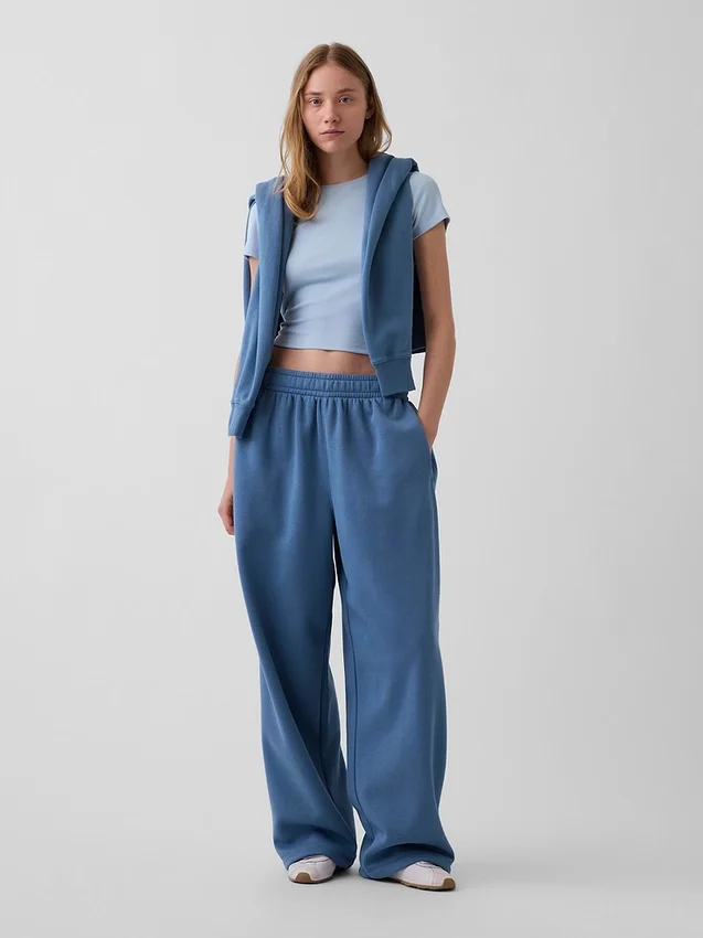 Vintagesoft baggy joggebukse for voksne