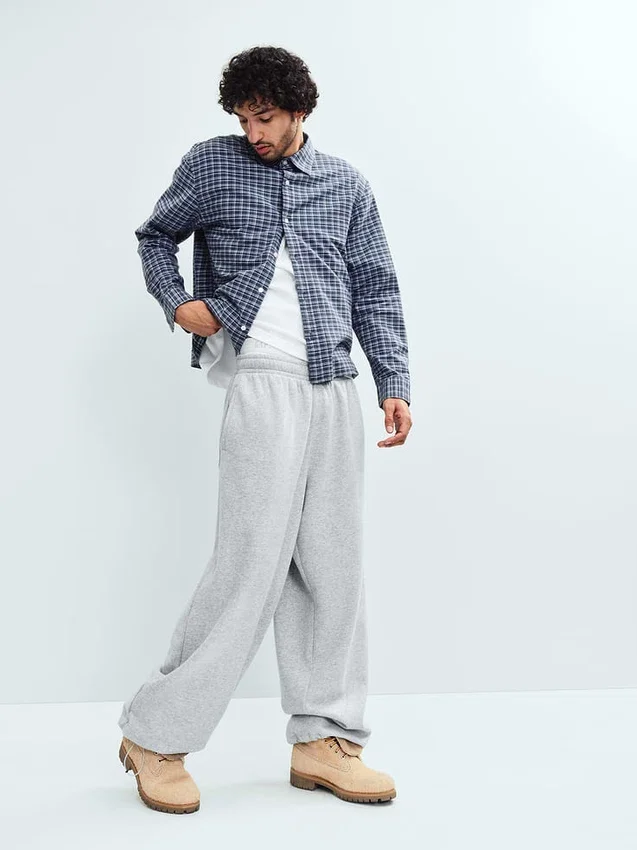Vintagesoft baggy joggebukse for voksne