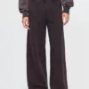 Vintagesoft baggy joggebukse med vide ben