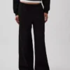 Vintagesoft baggy joggebukse med vide ben
