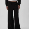 Vintagesoft baggy joggebukse med vide ben