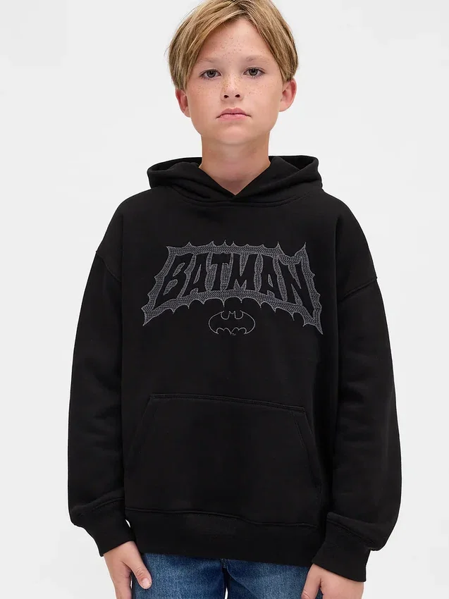 Vintagesoft Batman-hettegenser for barn