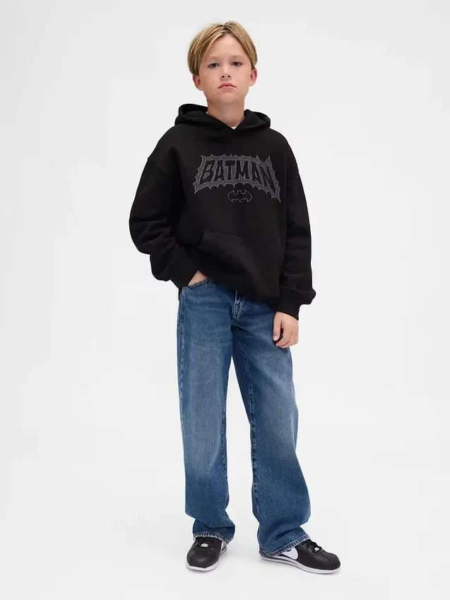 Vintagesoft Batman-hettegenser for barn