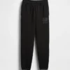 Vintagesoft Batman-logo joggebukse for barn