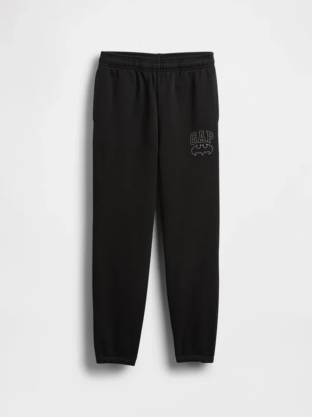 Vintagesoft Batman-logo joggebukse for barn