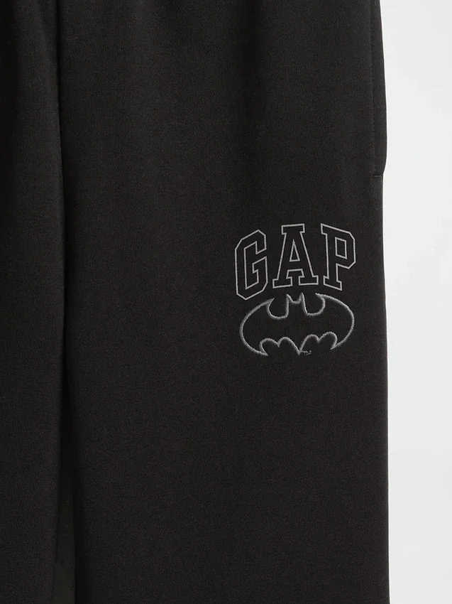 Vintagesoft Batman-logo joggebukse for barn